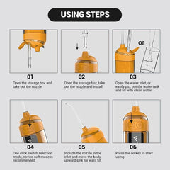 Wowhite Portable Water Dental Flosser Pro