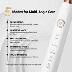 Wowhite  Soft Dental Clean Waterproof Sonic Toothbrush