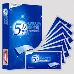 Wowhite Professional 5D Dental Non-Peroxide Teeth Whitening Strips (28pcs)