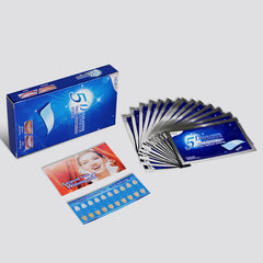 Wowhite Professional 5D Dental Non-Peroxide Teeth Whitening Strips (28pcs)